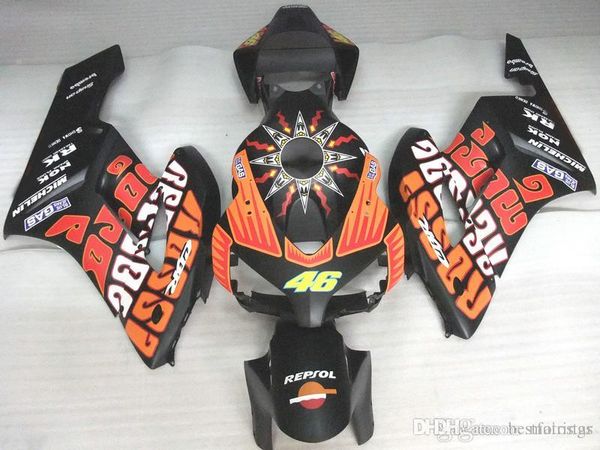 brand new fairings for honda cbr1000rr 04 05 black orange original mold fairing kit cbr 1000 rr 2004 2005 qq12